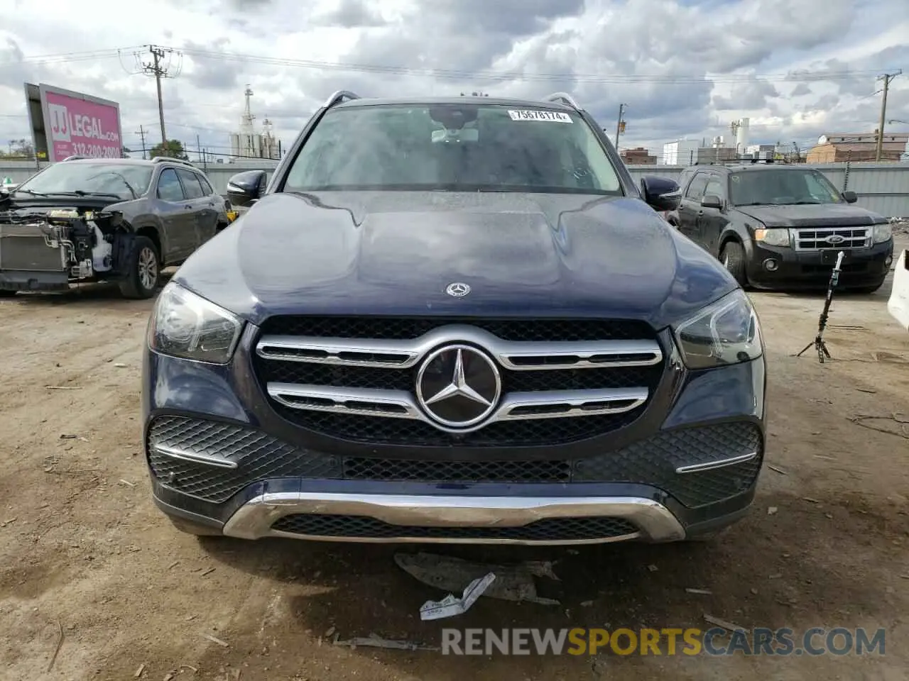 5 Photograph of a damaged car 4JGFB5KB8LA007241 MERCEDES-BENZ GLE-CLASS 2020