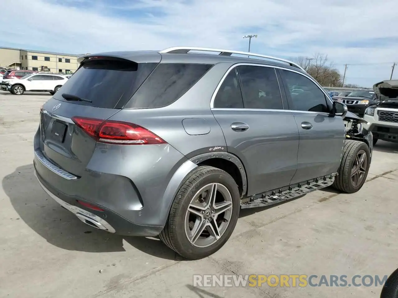 3 Фотография поврежденного автомобиля 4JGFB4JB0MA513742 MERCEDES-BENZ GLE-CLASS 2021