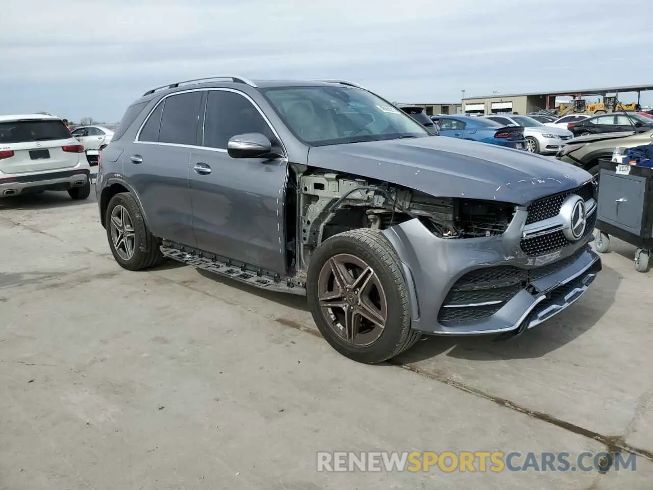 4 Фотография поврежденного автомобиля 4JGFB4JB0MA513742 MERCEDES-BENZ GLE-CLASS 2021