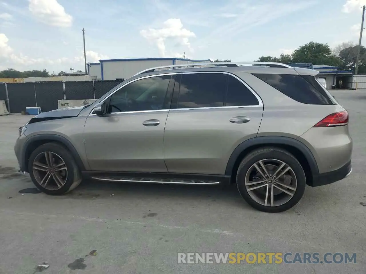 2 Photograph of a damaged car 4JGFB4JB2MA505030 MERCEDES-BENZ GLE-CLASS 2021