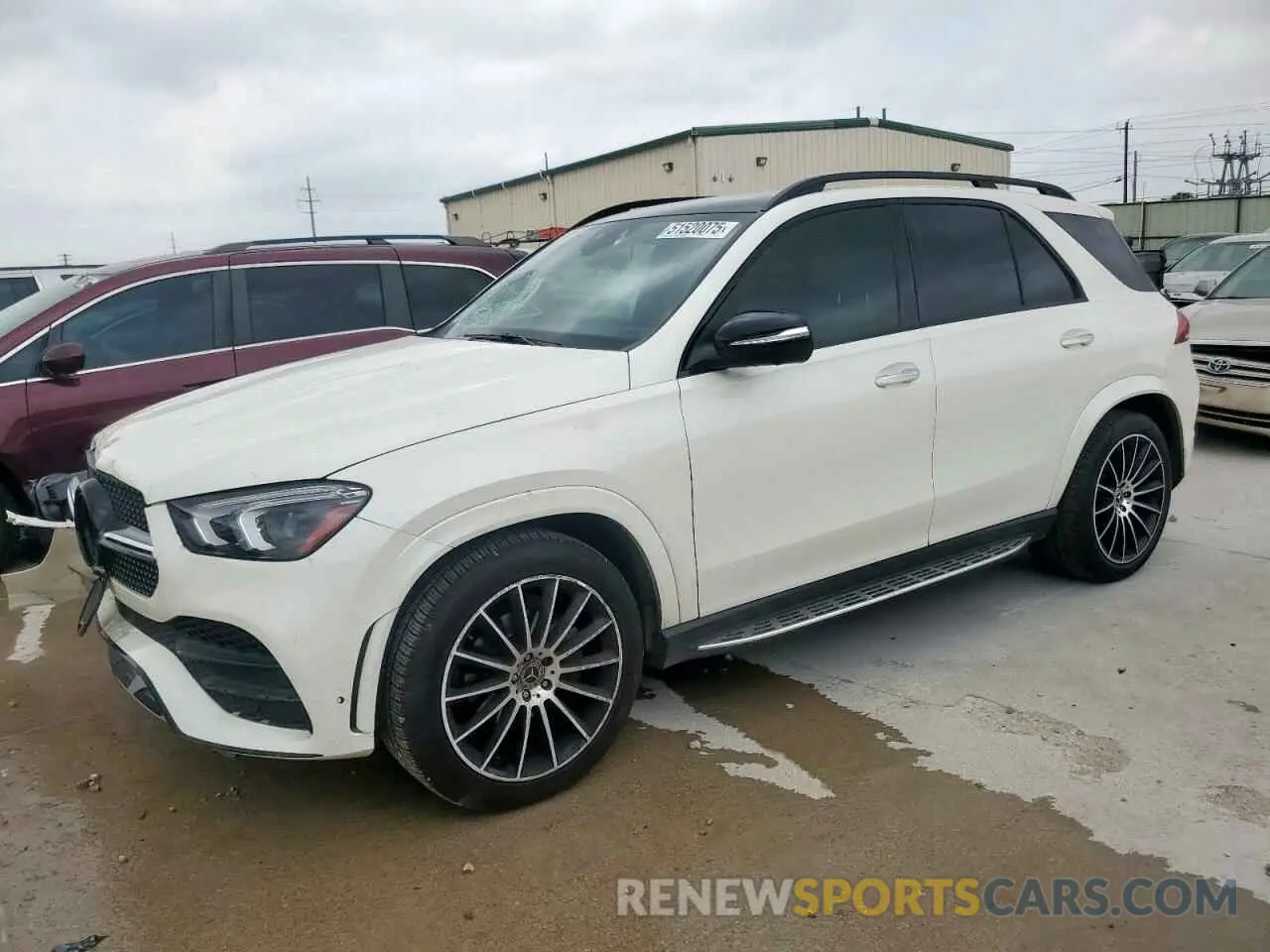1 Photograph of a damaged car 4JGFB4JE4MA369154 MERCEDES-BENZ GLE-CLASS 2021