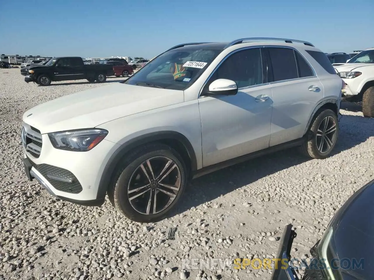 1 Photograph of a damaged car 4JGFB4JE7MA375627 MERCEDES-BENZ GLE-CLASS 2021