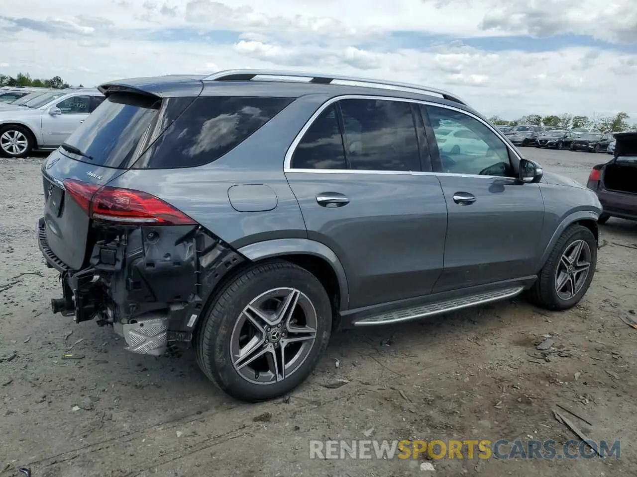 3 Фотография поврежденного автомобиля 4JGFB4KB0MA444260 MERCEDES-BENZ GLE-CLASS 2021