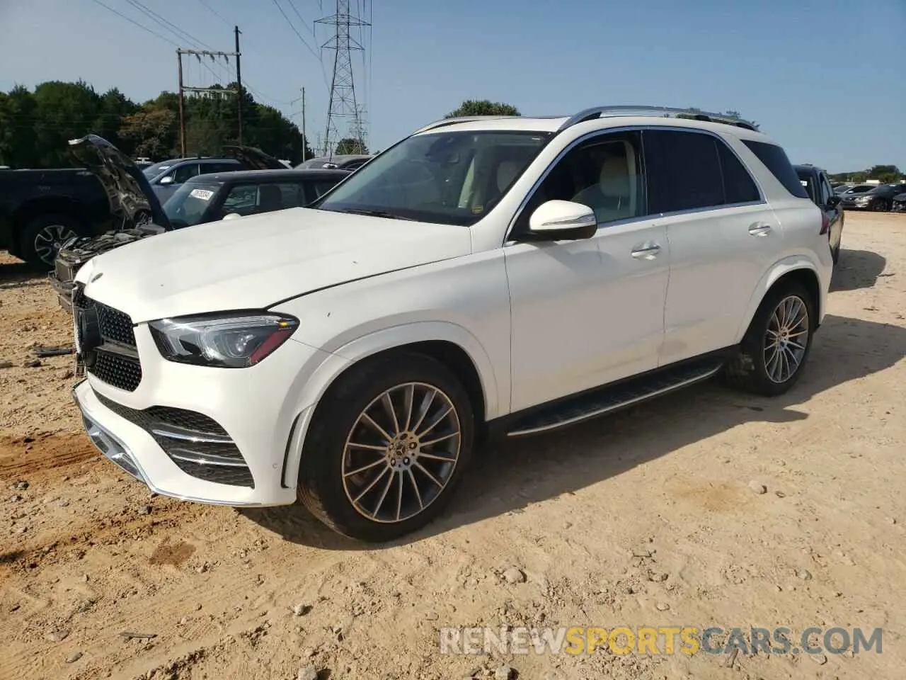 1 Photograph of a damaged car 4JGFB4KB1MA493824 MERCEDES-BENZ GLE-CLASS 2021