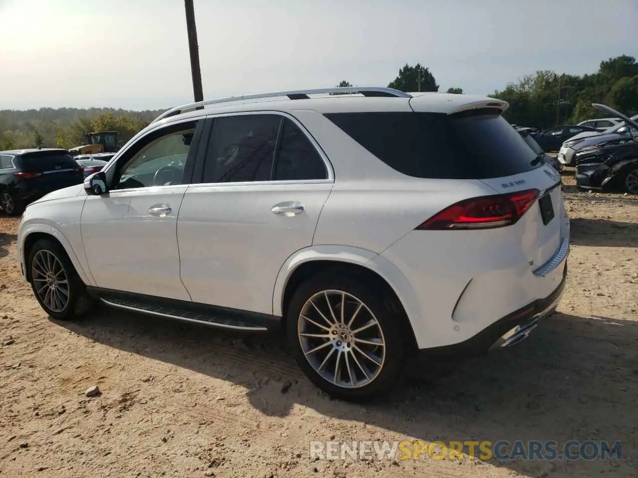 2 Photograph of a damaged car 4JGFB4KB1MA493824 MERCEDES-BENZ GLE-CLASS 2021