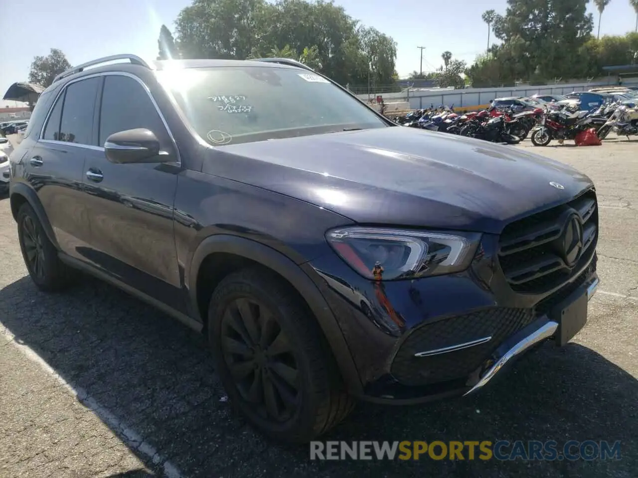 1 Photograph of a damaged car 4JGFB4KB1MA548482 MERCEDES-BENZ GLE-CLASS 2021