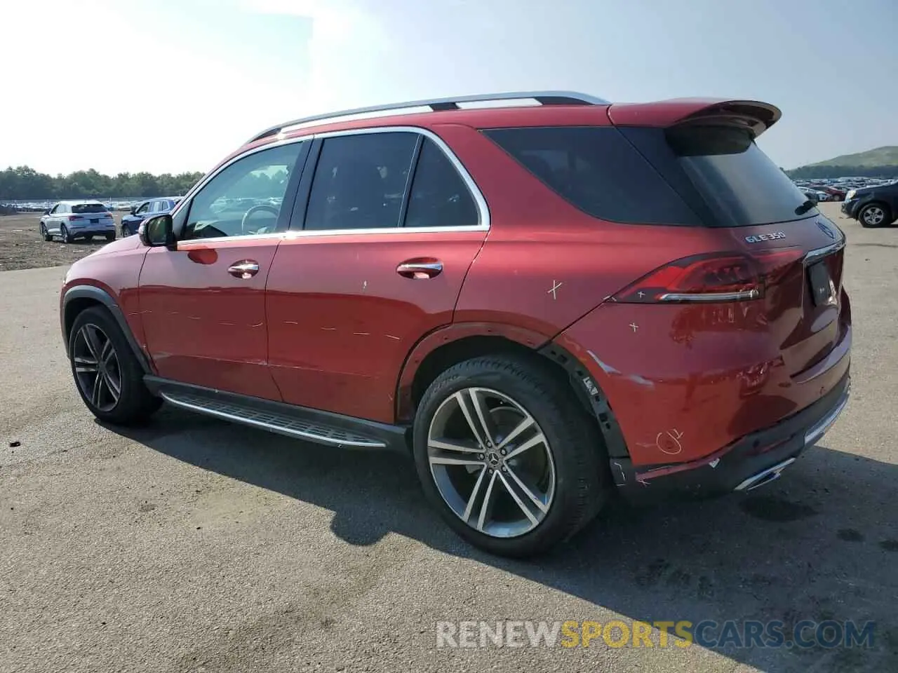 2 Photograph of a damaged car 4JGFB4KB2MA384448 MERCEDES-BENZ GLE-CLASS 2021