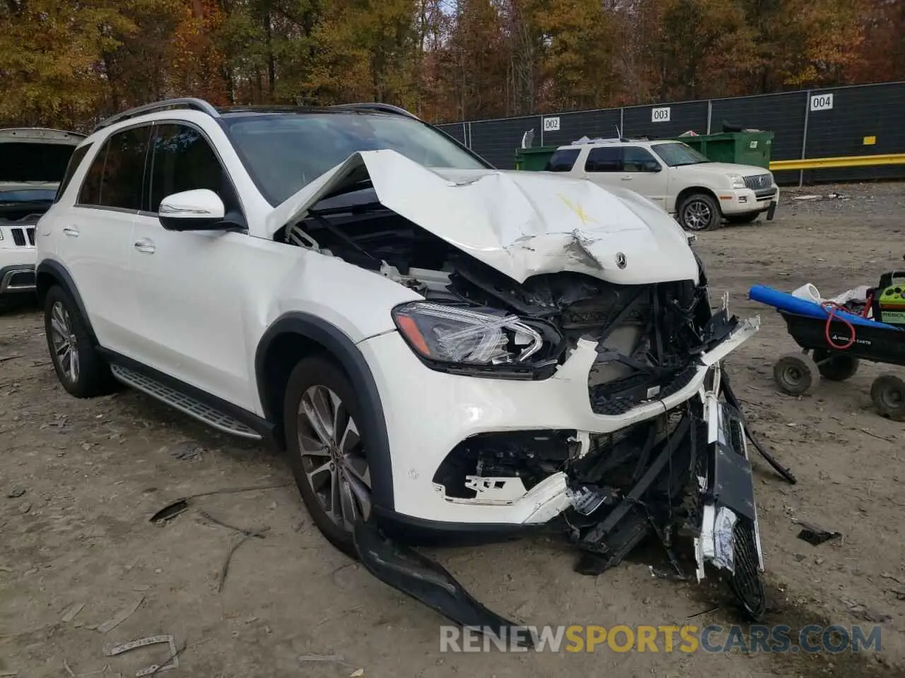 1 Photograph of a damaged car 4JGFB4KB4MA374939 MERCEDES-BENZ GLE-CLASS 2021