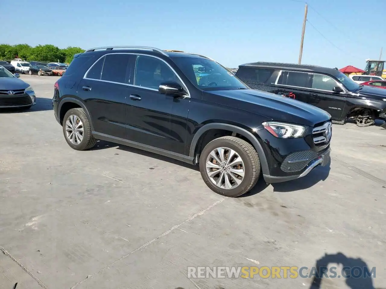 4 Фотография поврежденного автомобиля 4JGFB4KB5MA313874 MERCEDES-BENZ GLE-CLASS 2021