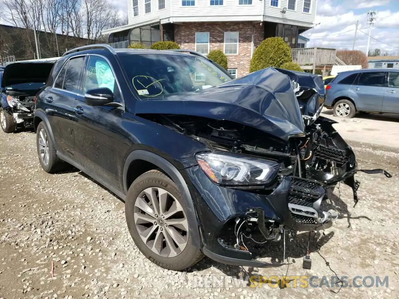 1 Photograph of a damaged car 4JGFB4KB5MA526954 MERCEDES-BENZ GLE-CLASS 2021