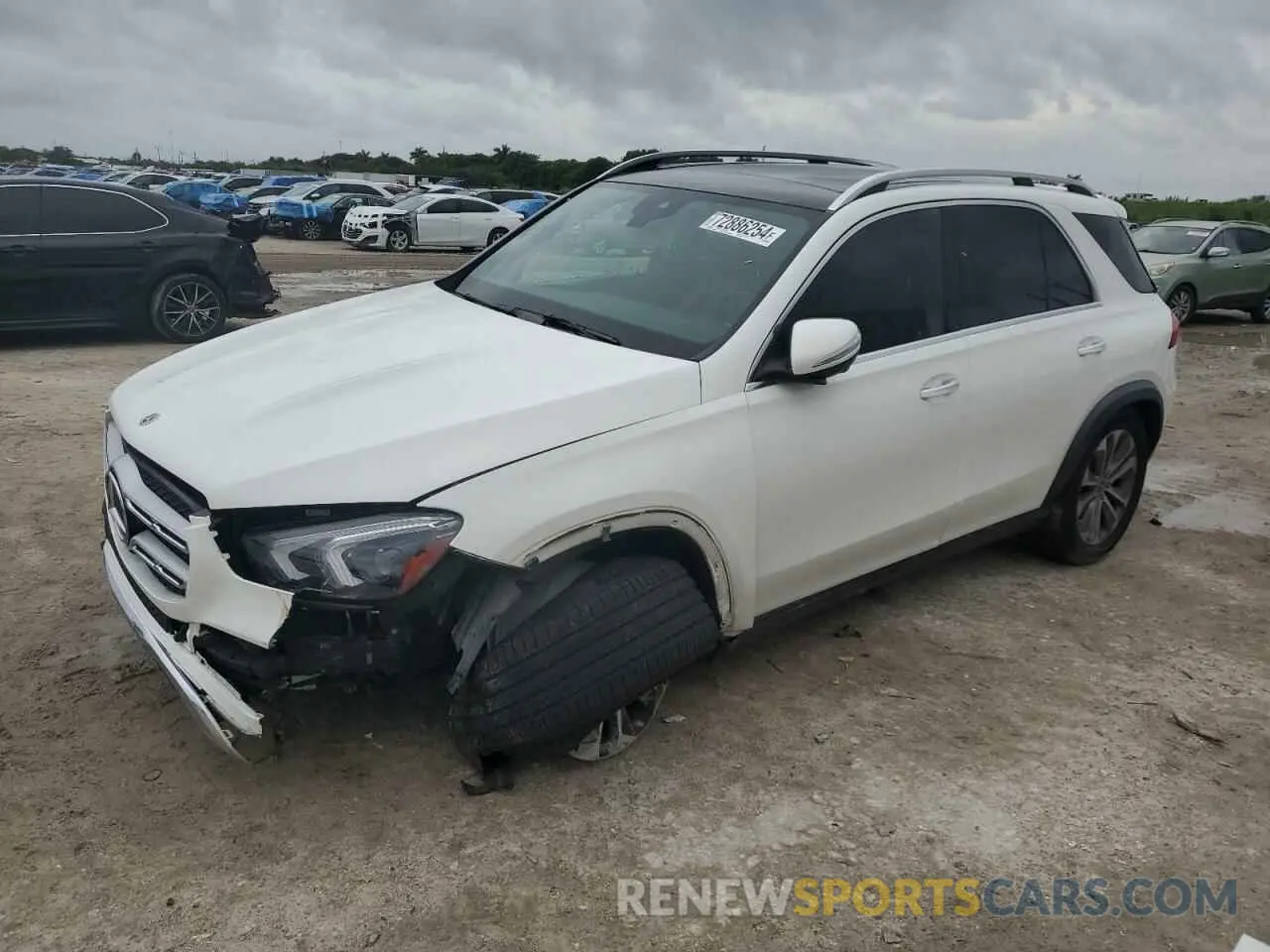 1 Фотография поврежденного автомобиля 4JGFB4KB6MA494046 MERCEDES-BENZ GLE-CLASS 2021