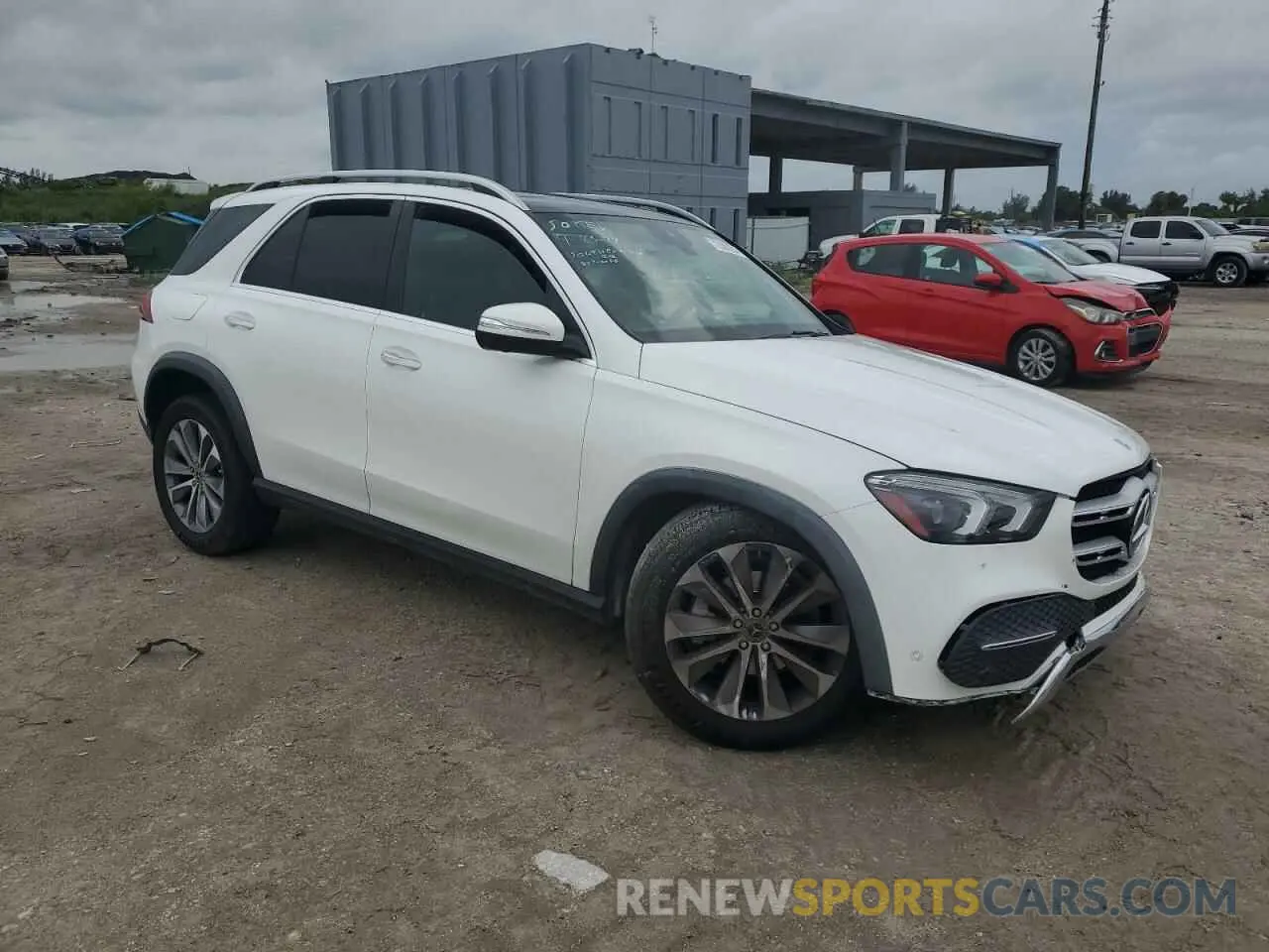 4 Фотография поврежденного автомобиля 4JGFB4KB6MA494046 MERCEDES-BENZ GLE-CLASS 2021