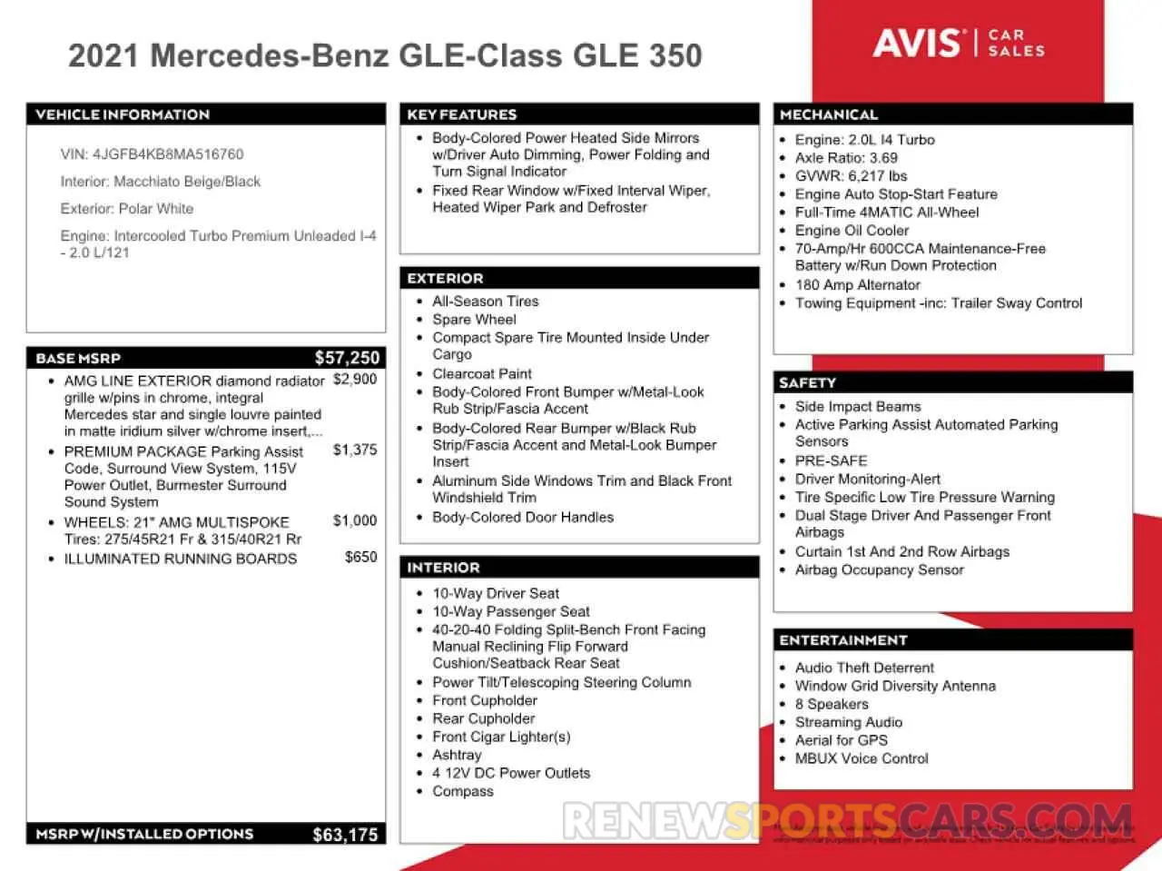 12 Фотография поврежденного автомобиля 4JGFB4KB8MA516760 MERCEDES-BENZ GLE-CLASS 2021