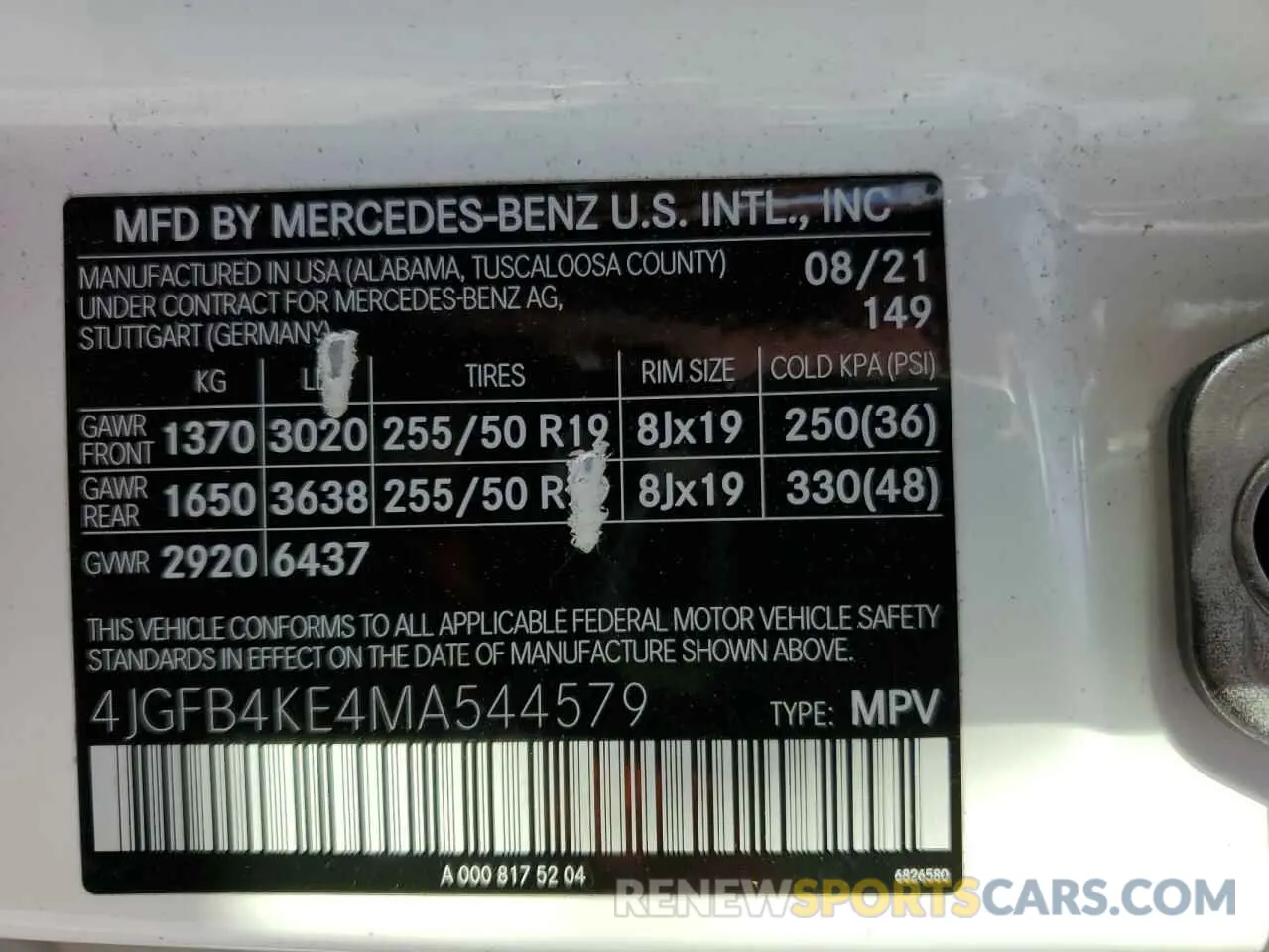 13 Фотография поврежденного автомобиля 4JGFB4KE4MA544579 MERCEDES-BENZ GLE-CLASS 2021