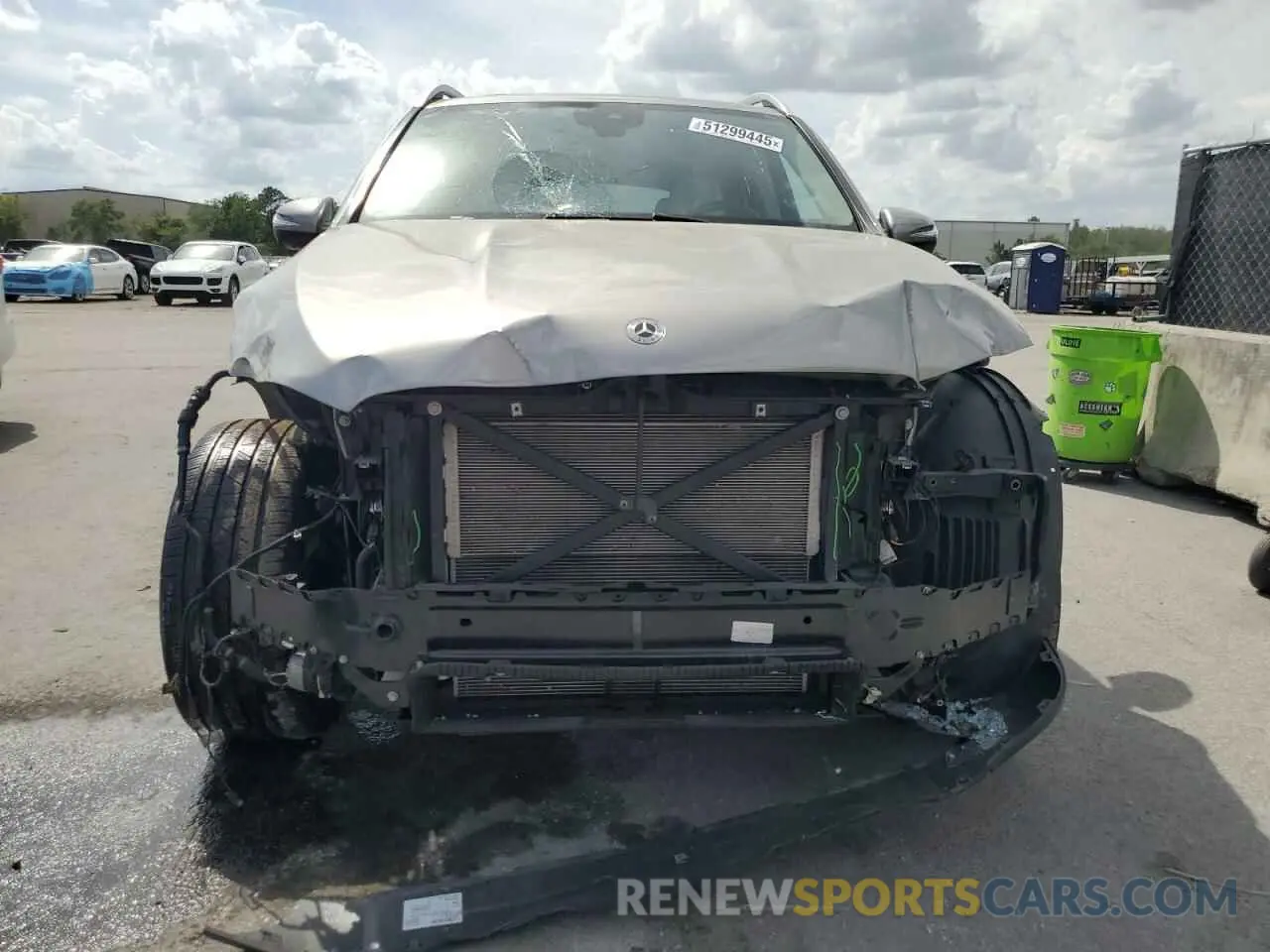 5 Photograph of a damaged car 4JGFB5KB0MA500736 MERCEDES-BENZ GLE-CLASS 2021