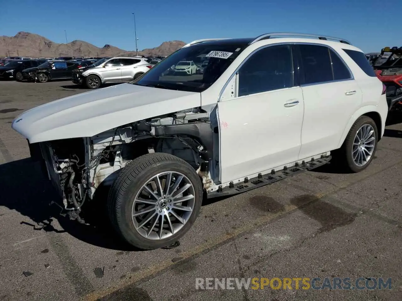 1 Фотография поврежденного автомобиля 4JGFB5KB0MA527189 MERCEDES-BENZ GLE-CLASS 2021