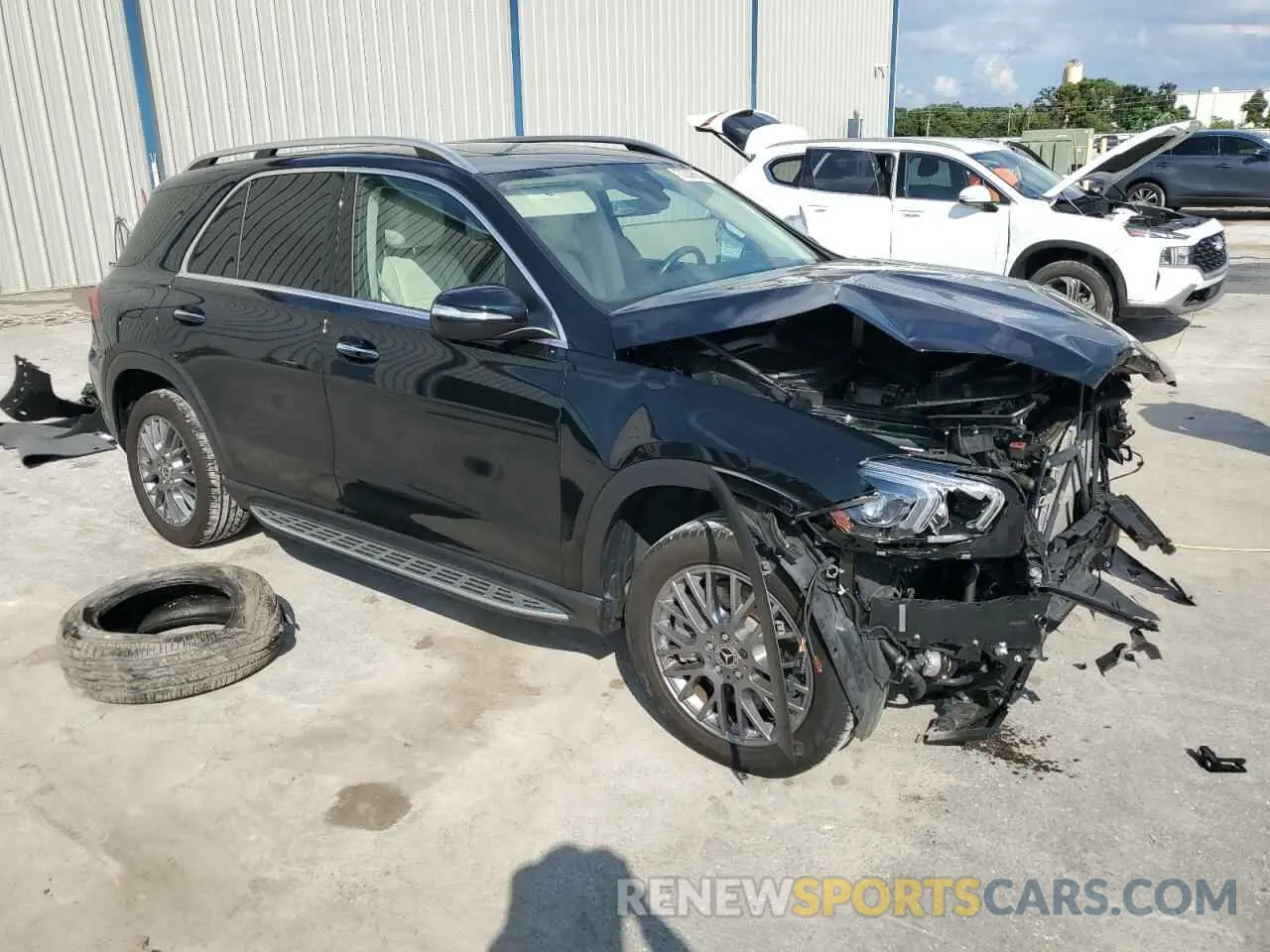 4 Фотография поврежденного автомобиля 4JGFB5KB6MA475065 MERCEDES-BENZ GLE-CLASS 2021