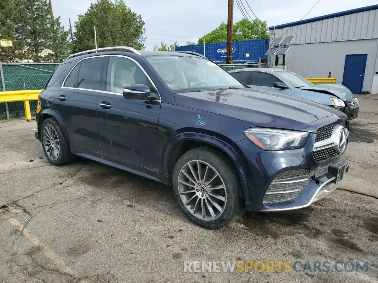 4 Фотография поврежденного автомобиля 4JGFB5KBXMA323998 MERCEDES-BENZ GLE-CLASS 2021