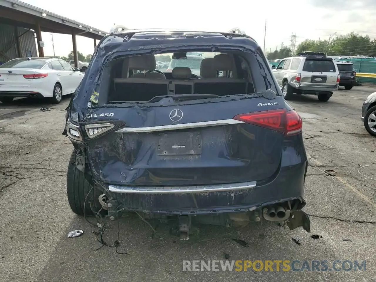 6 Фотография поврежденного автомобиля 4JGFB5KBXMA323998 MERCEDES-BENZ GLE-CLASS 2021
