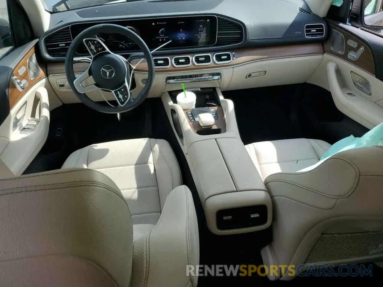 8 Photograph of a damaged car 4JGFB5KBXMA498851 MERCEDES-BENZ GLE-CLASS 2021