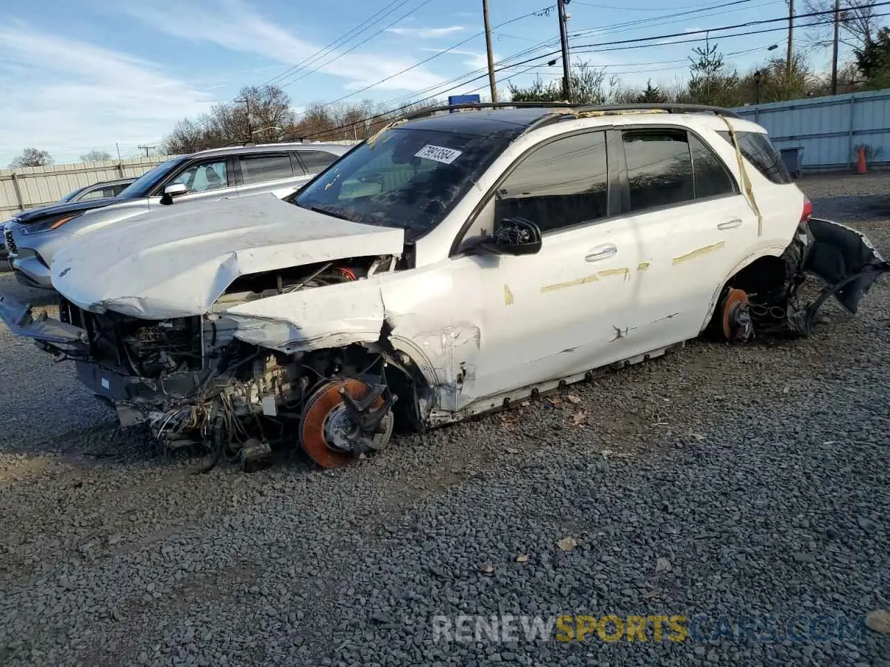 1 Photograph of a damaged car 4JGFB6BB6MA280153 MERCEDES-BENZ GLE-CLASS 2021