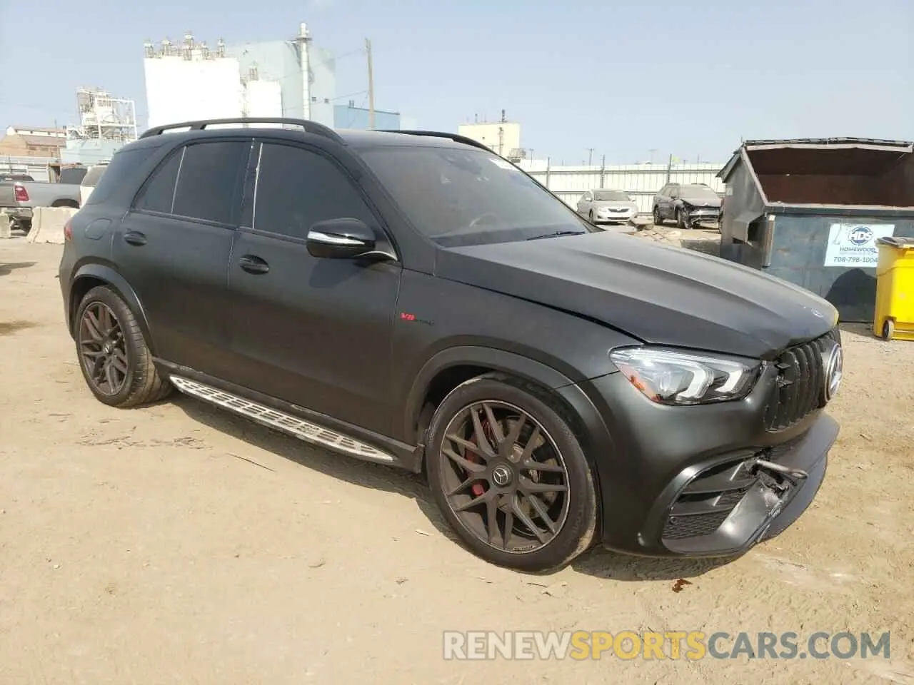 4 Фотография поврежденного автомобиля 4JGFB8KB0MA361158 MERCEDES-BENZ GLE-CLASS 2021