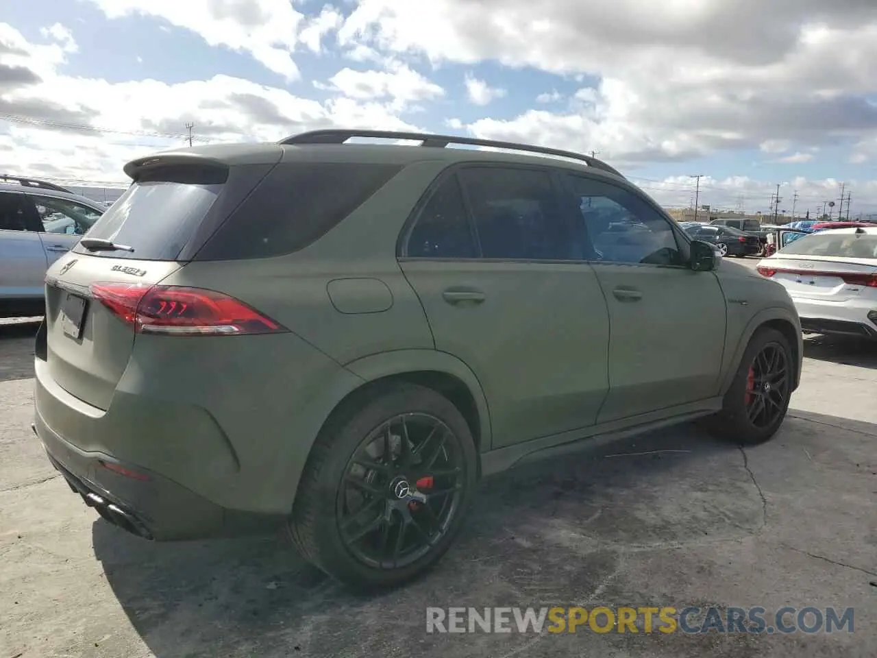 3 Photograph of a damaged car 4JGFB8KB5MA151803 MERCEDES-BENZ GLE-CLASS 2021
