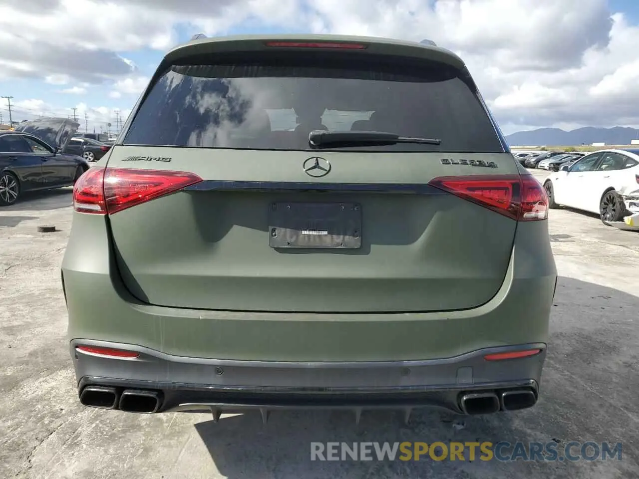 6 Photograph of a damaged car 4JGFB8KB5MA151803 MERCEDES-BENZ GLE-CLASS 2021