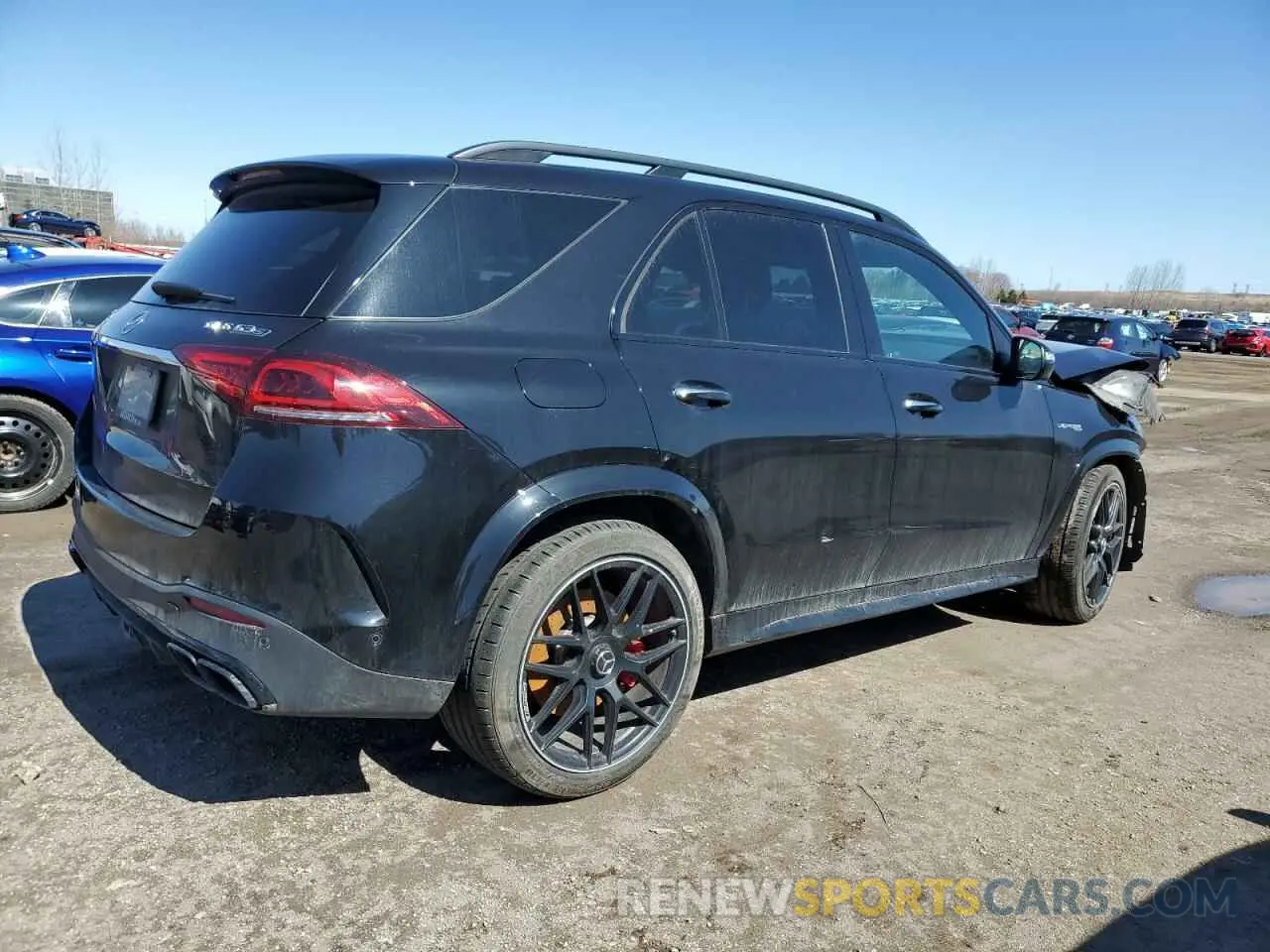 3 Photograph of a damaged car 4JGFB8KB9MA510988 MERCEDES-BENZ GLE-CLASS 2021