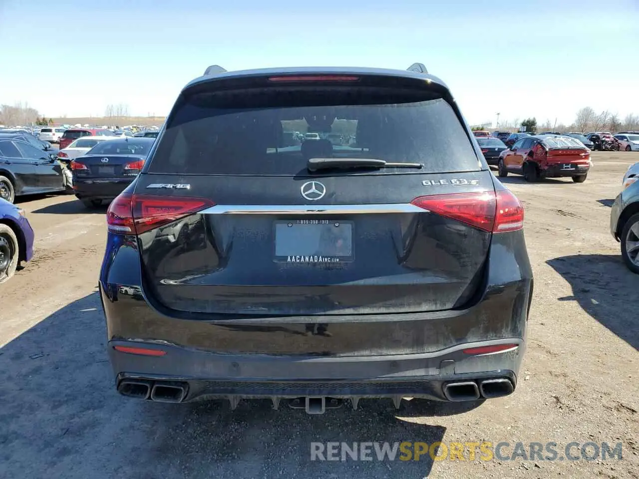 6 Photograph of a damaged car 4JGFB8KB9MA510988 MERCEDES-BENZ GLE-CLASS 2021