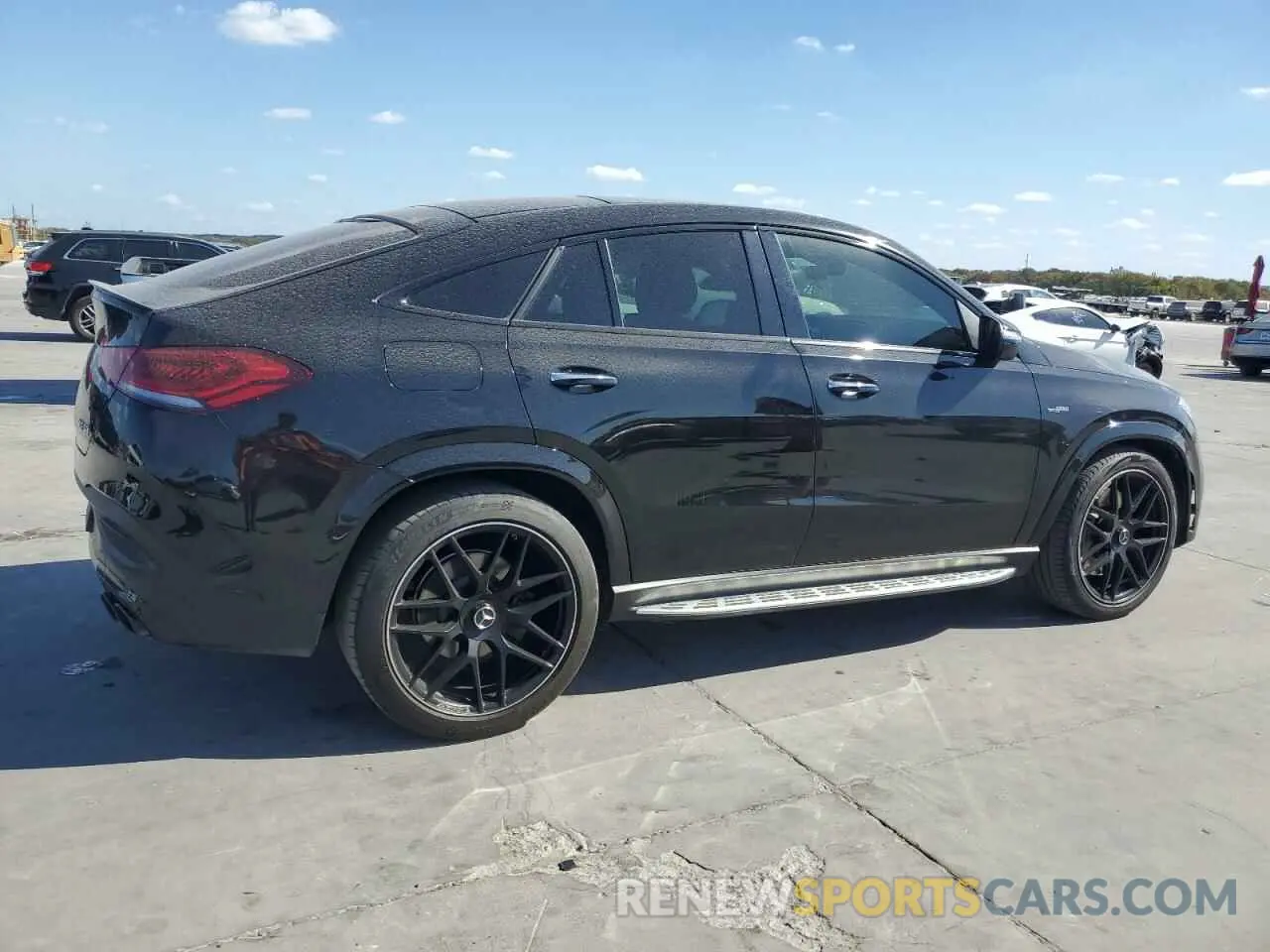 3 Photograph of a damaged car 4JGFD6BB0MA399214 MERCEDES-BENZ GLE-CLASS 2021