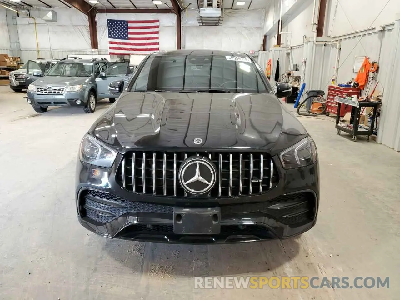 5 Photograph of a damaged car 4JGFD6BB2MA398792 MERCEDES-BENZ GLE-CLASS 2021