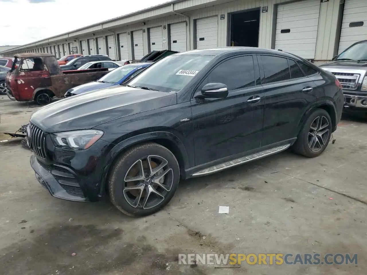 1 Photograph of a damaged car 4JGFD6BB4MA219765 MERCEDES-BENZ GLE-CLASS 2021