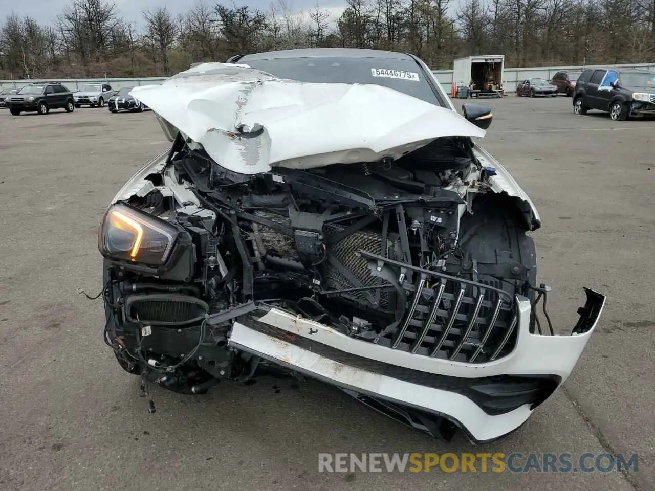 5 Photograph of a damaged car 4JGFD6BB4MA294319 MERCEDES-BENZ GLE-CLASS 2021