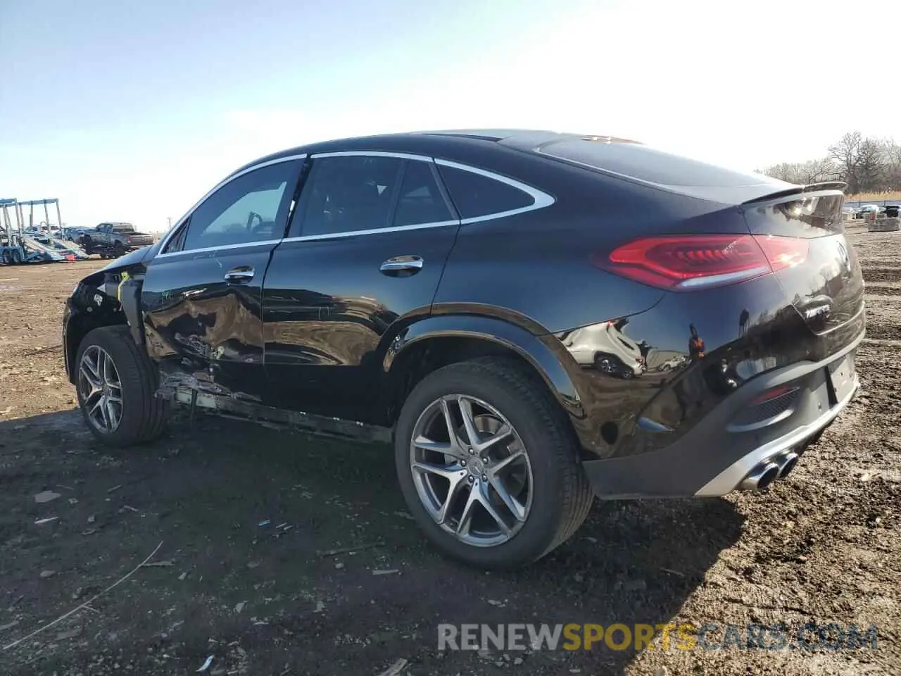 2 Photograph of a damaged car 4JGFD6BB4MA391522 MERCEDES-BENZ GLE-CLASS 2021