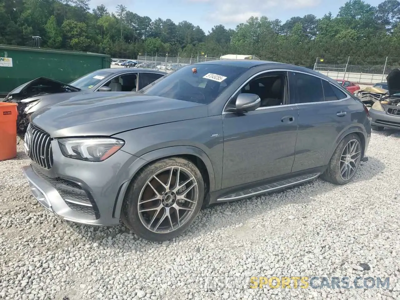 1 Photograph of a damaged car 4JGFD6BB5MA399029 MERCEDES-BENZ GLE-CLASS 2021