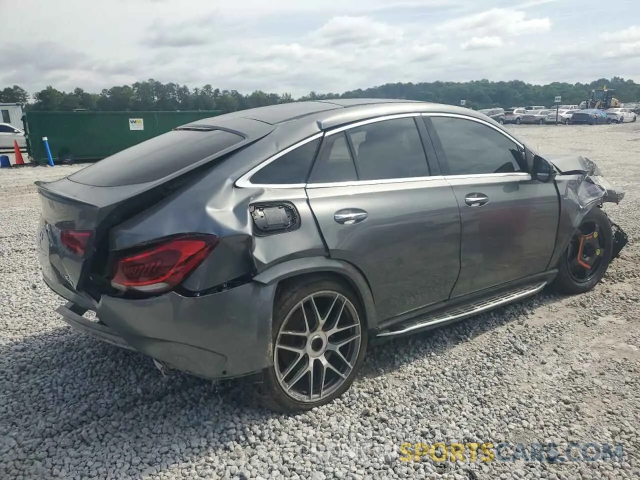 3 Photograph of a damaged car 4JGFD6BB5MA399029 MERCEDES-BENZ GLE-CLASS 2021