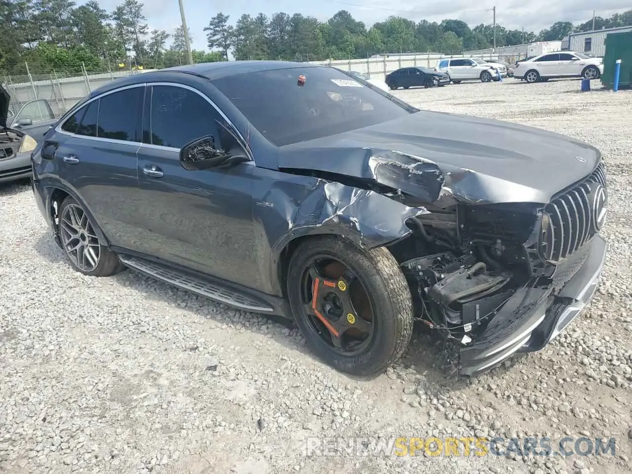 4 Photograph of a damaged car 4JGFD6BB5MA399029 MERCEDES-BENZ GLE-CLASS 2021