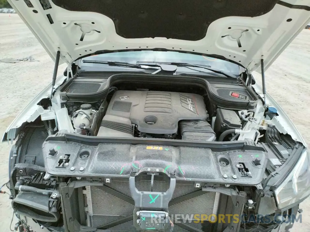 7 Фотография поврежденного автомобиля 4JGFD6BB6MA450585 MERCEDES-BENZ GLE-CLASS 2021