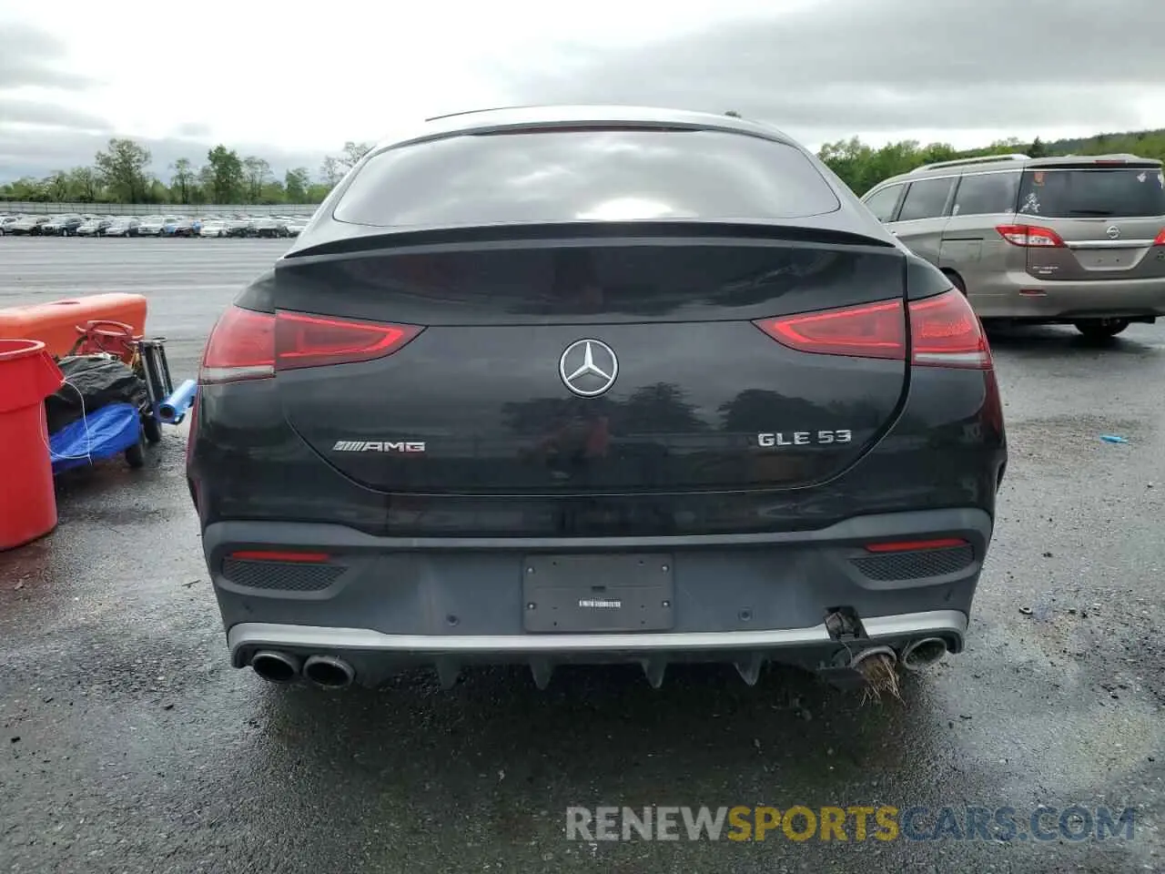 6 Photograph of a damaged car 4JGFD6BBXMA402863 MERCEDES-BENZ GLE-CLASS 2021