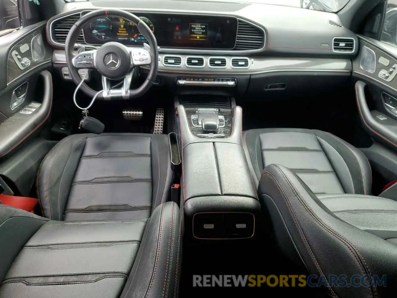 8 Photograph of a damaged car 4JGFD6BBXMA402863 MERCEDES-BENZ GLE-CLASS 2021