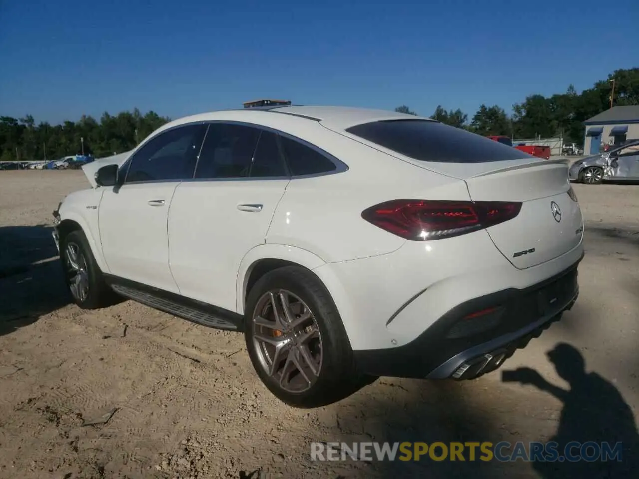 2 Photograph of a damaged car 4JGFD8KB3MA531460 MERCEDES-BENZ GLE-CLASS 2021