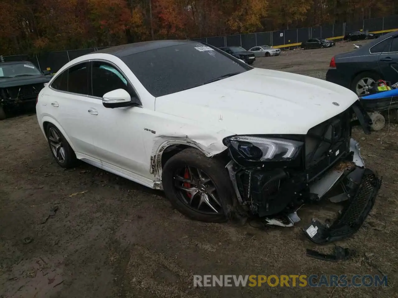 1 Photograph of a damaged car 4JGFD8KB8MA476343 MERCEDES-BENZ GLE-CLASS 2021