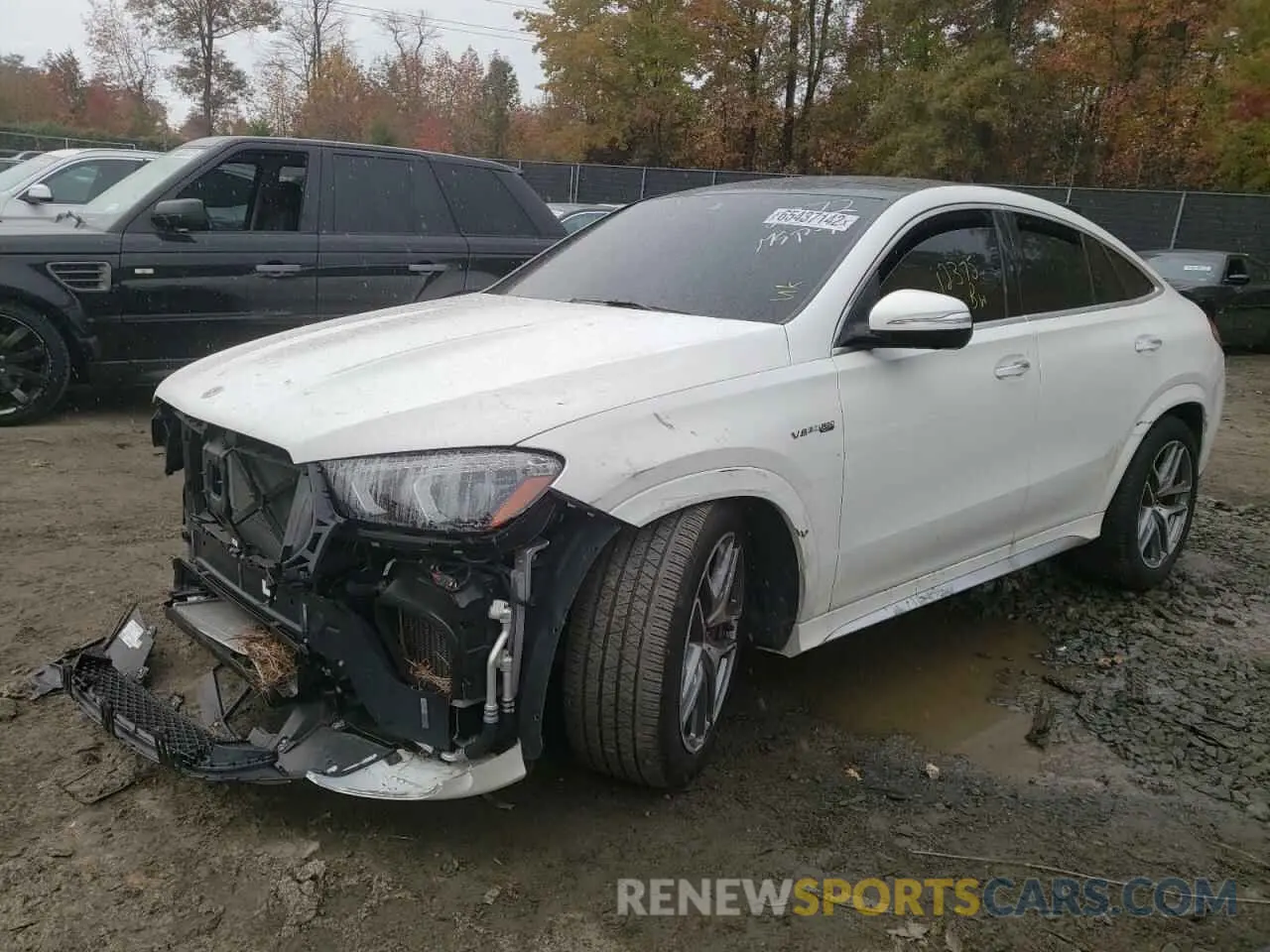 2 Photograph of a damaged car 4JGFD8KB8MA476343 MERCEDES-BENZ GLE-CLASS 2021