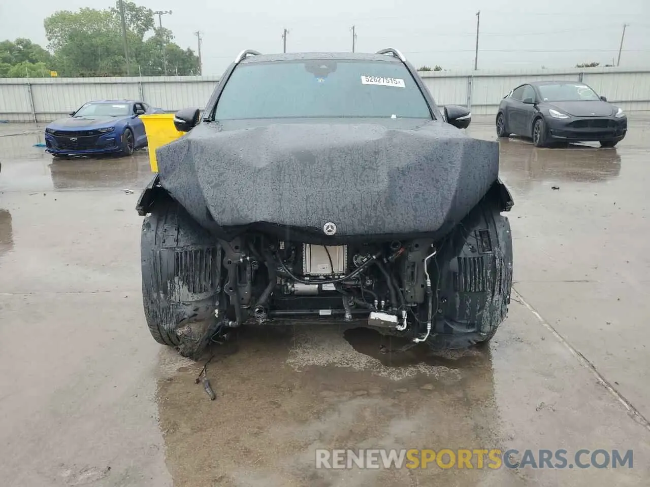 5 Photograph of a damaged car 4JGFB4JB0NA782633 MERCEDES-BENZ GLE-CLASS 2022