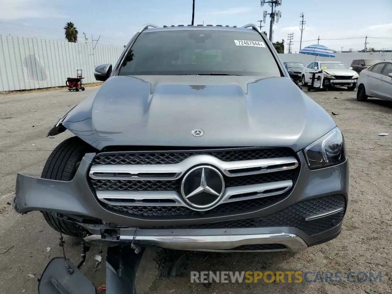 5 Photograph of a damaged car 4JGFB4JB1NA768949 MERCEDES-BENZ GLE-CLASS 2022