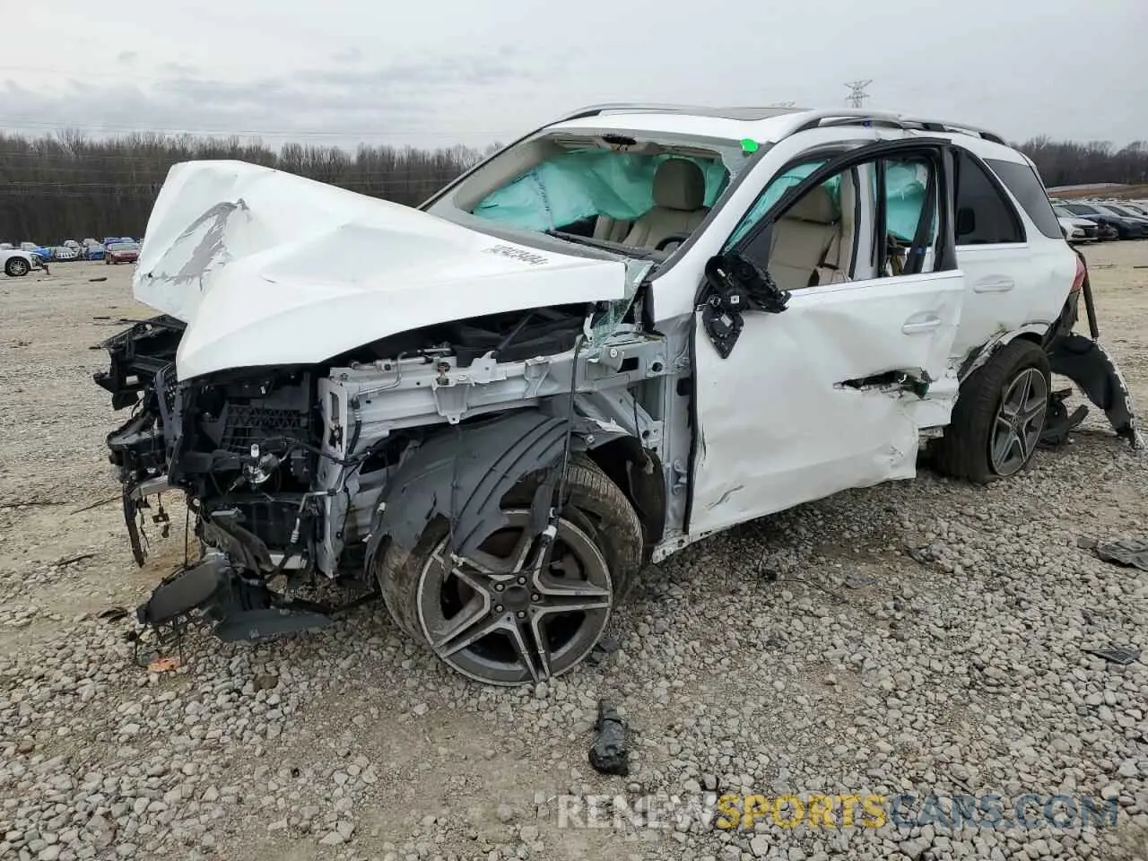 1 Photograph of a damaged car 4JGFB4JB1NA798534 MERCEDES-BENZ GLE-CLASS 2022
