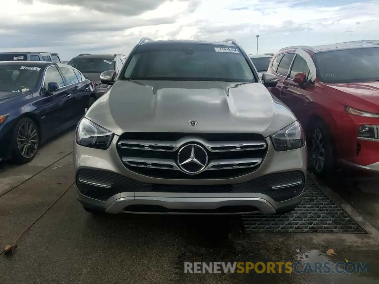 5 Photograph of a damaged car 4JGFB4JB2NA691816 MERCEDES-BENZ GLE-CLASS 2022