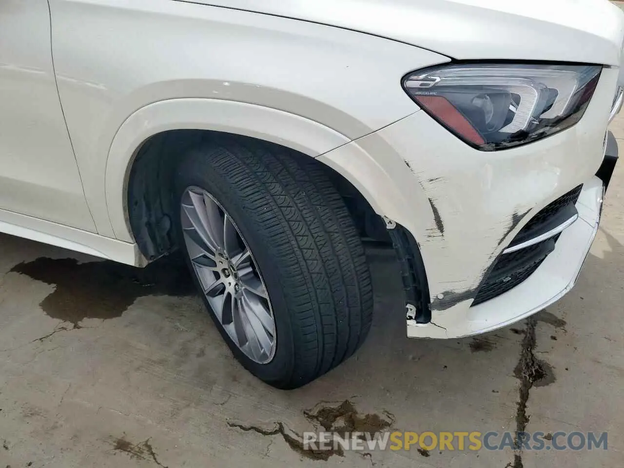 10 Photograph of a damaged car 4JGFB4JB3NA591577 MERCEDES-BENZ GLE-CLASS 2022