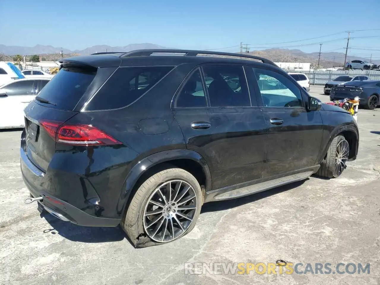 3 Фотография поврежденного автомобиля 4JGFB4JB7NA653501 MERCEDES-BENZ GLE-CLASS 2022